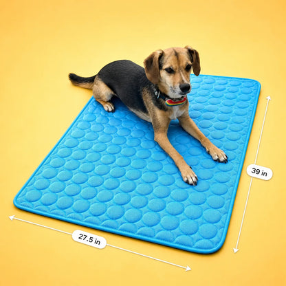 𝑵𝒂𝒘𝒂𝒓𝒖® クーリングマット – 犬・猫のための瞬間冷却マット、暑い夏に快適なセルフクーリングペットマット 🐶🐱❄️