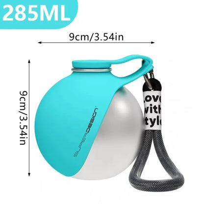 💪🔥 売り切れ間近！𝟒𝟗％𝐎𝐅𝐅：𝐒𝐕𝐎𝐙𝐊® 🐾 𝟐-𝐢𝐧-𝟏 ステンレス製 ポータブル犬用ウォーターボトル＆ボウル 🐶💧