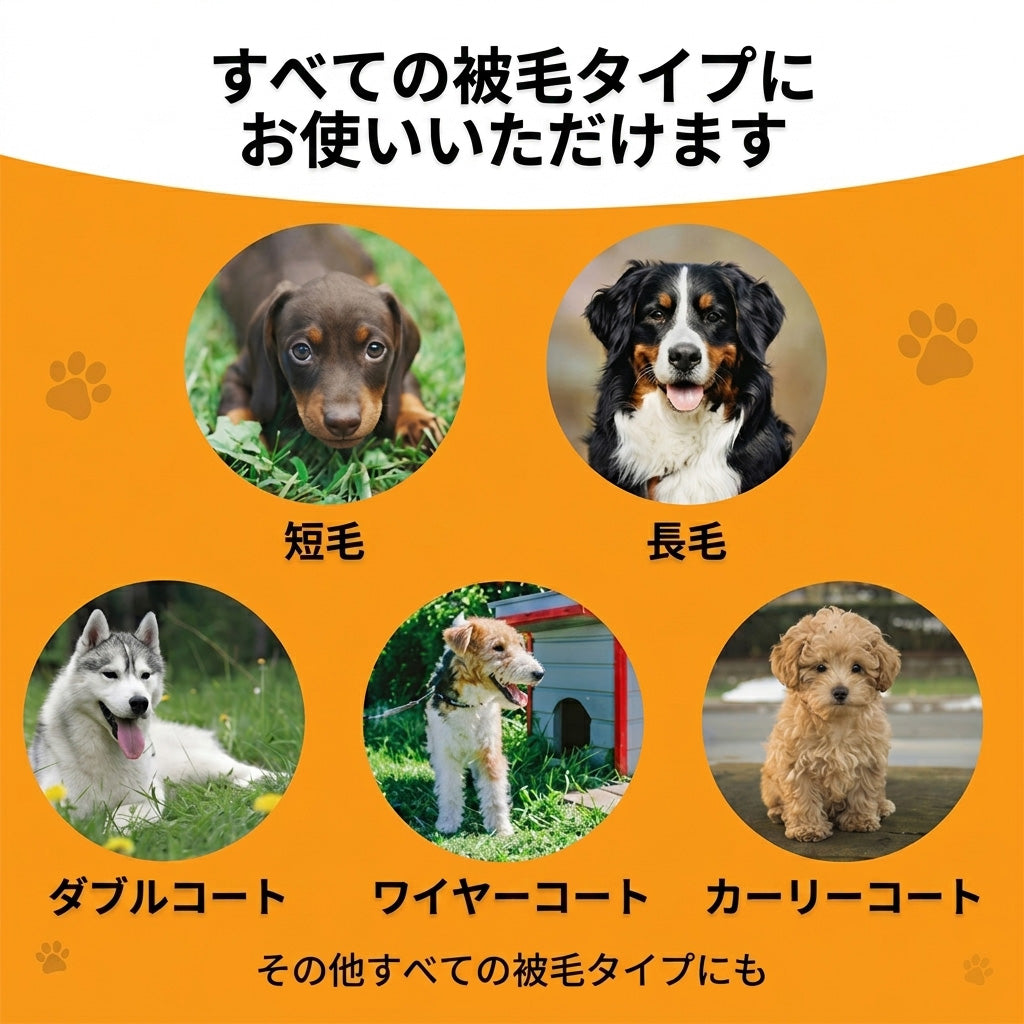 𝐁𝐕𝐉® セルフクリーニング式犬用ブラシ – 優しい抜け毛ケア＆グルーミングツール（抜け毛・もつれ・アンダーコート除去）