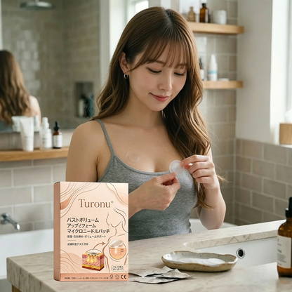 𝐓𝐮𝐫𝐨𝐧𝐮® ✨バストケア特化型・次世代ナノマイクロニードルパッチ💃