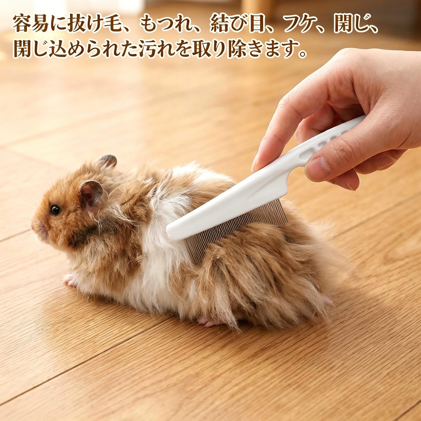 🔥 BVJ® 49％OFF – 小型犬用 多機能ペットグルーミングコームセット 🐶